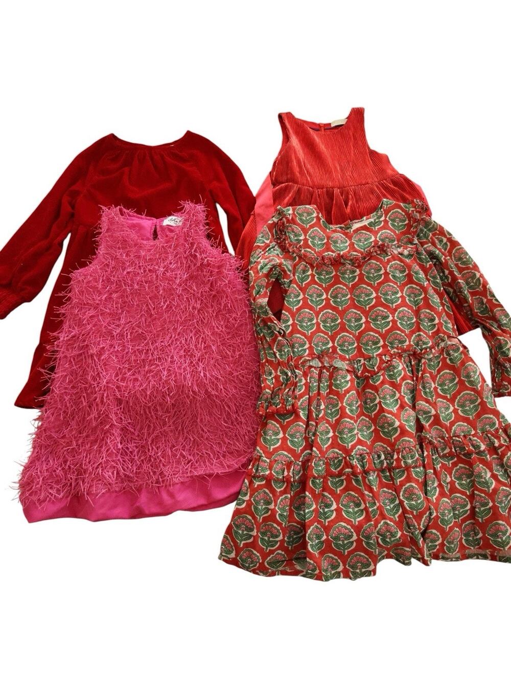 Boutique Dress Bundle Size 3-6 Mini Boden Little English Smockingbird Lola +Boys